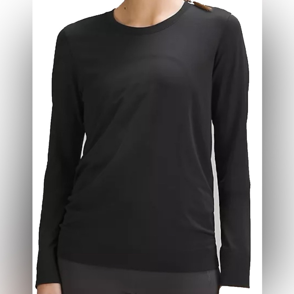 lululemon athletica Black Long Sleeve Tee